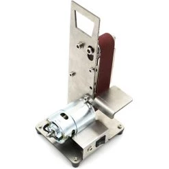 ASUPERMALL Ponceuse à Bande Verticale Mini Ponceuse Mini Ponceuse à Bande Ponceuse à Bande Petite Machine De Polissage Et De Polissage De Bricolage, Moteur 895 -Ponceuse et polisseuse Soldes 68312370 3