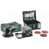 METABO® Metabo Ponceuse Excentrique SXE 150-5.0 BL, Avec Set D'abrasifs « Multi-hole » Metaloc, 150 Mm, Pour Bois Et Métal, MetaLoc - 691039000 -Ponceuse et polisseuse Soldes 6951403 1
