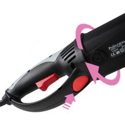 TECTAKE Lustreuse Polisseuse Rotative 1500 Watt - 3000 Tours/min + Valise De Transport - Noir -Ponceuse et polisseuse Soldes 7513765 3