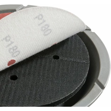 AREBOS Ponceuse Murale Pour Placo & Platre | 710W | Six Vitesses Réglables | Avec Aspiration Et 18 Pads De Ponçage | 1500-3000 Rpm - Rouge 5 AREBOS Ponceuse Murale Pour Placo & Platre | 710W | Six Vitesses Réglables | Avec Aspiration Et 18 Pads De Ponçage | 1500-3000 Rpm - Rouge – Image 3