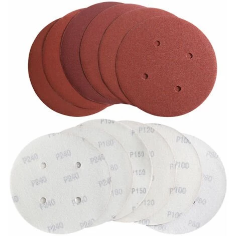 AREBOS Ponceuse Murale Pour Placo & Platre | 710W | Six Vitesses Réglables | Avec Aspiration Et 18 Pads De Ponçage | 1500-3000 Rpm - Rouge 6 AREBOS Ponceuse Murale Pour Placo & Platre | 710W | Six Vitesses Réglables | Avec Aspiration Et 18 Pads De Ponçage | 1500-3000 Rpm - Rouge – Image 4