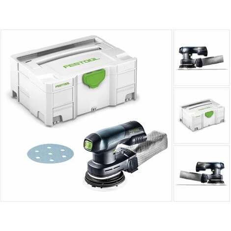 Festool ETSC 125 Li-Basic 18V Ponceuse Excentrique Hybride Sans Fil 125 Mm Avec Boîtier Systainer - Sans Batterie Ni Chargeur ( 201533 ) 3 Festool ETSC 125 Li-Basic 18V Ponceuse Excentrique Hybride Sans Fil 125 Mm Avec Boîtier Systainer - Sans Batterie Ni Chargeur ( 201533 )