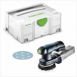 Festool ETSC 125 Li-Basic 18V Ponceuse Excentrique Hybride Sans Fil 125 Mm Avec Boîtier Systainer - Sans Batterie Ni Chargeur ( 201533 ) 8 Festool ETSC 125 Li-Basic 18V Ponceuse Excentrique Hybride Sans Fil 125 Mm Avec Boîtier Systainer - Sans Batterie Ni Chargeur ( 201533 ) -Ponceuse et polisseuse Soldes 7954377 2