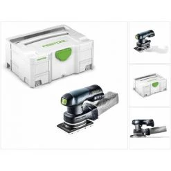 Festool RTSC 400 Li-Basic 18V Ponceuse Vibrante Hybride Sans Fil Ou Secteur Avec Boîtier Systainer - Sans Batterie, Ni Chargeur ( 201519 )