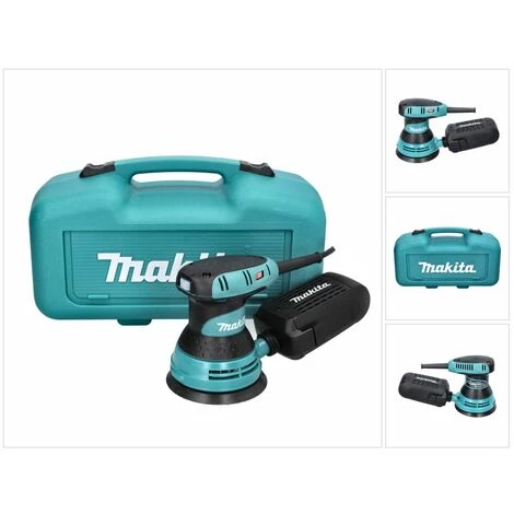 Makita BO 5031 K - 300 W Ponceuse Excentrique + Disque Abrasif Ø 125 Mm + Boîtier De Transport 3 Makita BO 5031 K - 300 W Ponceuse Excentrique + Disque Abrasif Ø 125 Mm + Boîtier De Transport