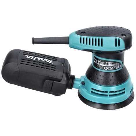Makita BO 5031 K - 300 W Ponceuse Excentrique + Disque Abrasif Ø 125 Mm + Boîtier De Transport 7 Makita BO 5031 K - 300 W Ponceuse Excentrique + Disque Abrasif Ø 125 Mm + Boîtier De Transport – Image 5