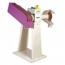 Sidamo - Ponceuse A Bande Et Brosse Combinée 1700w 400v Tri 1500x120mm - 363s