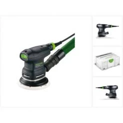 Festool ETS 125 EQ-Plus Ponceuse Excentrique 200 W Avec Coffret Systainer ( 571814 )